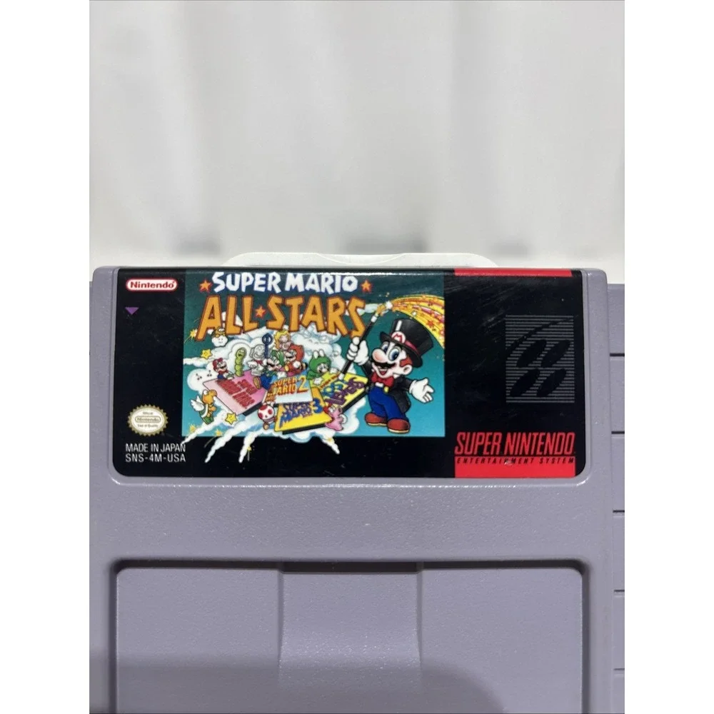 Super Mario‎ All-Stars Super Nintendo Entertainment System 1993 SNES Tested